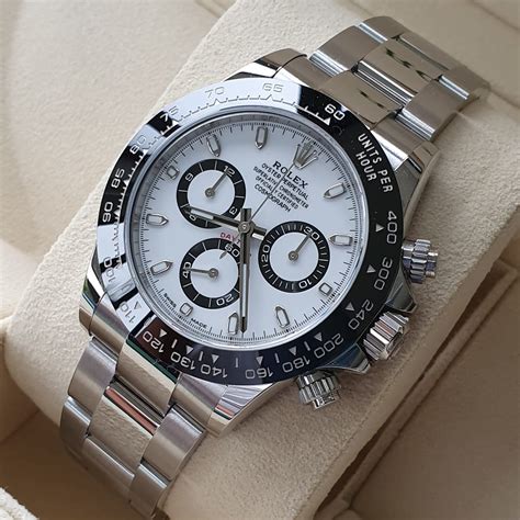 rolex daytona black or white face|daytona Rolex price list.